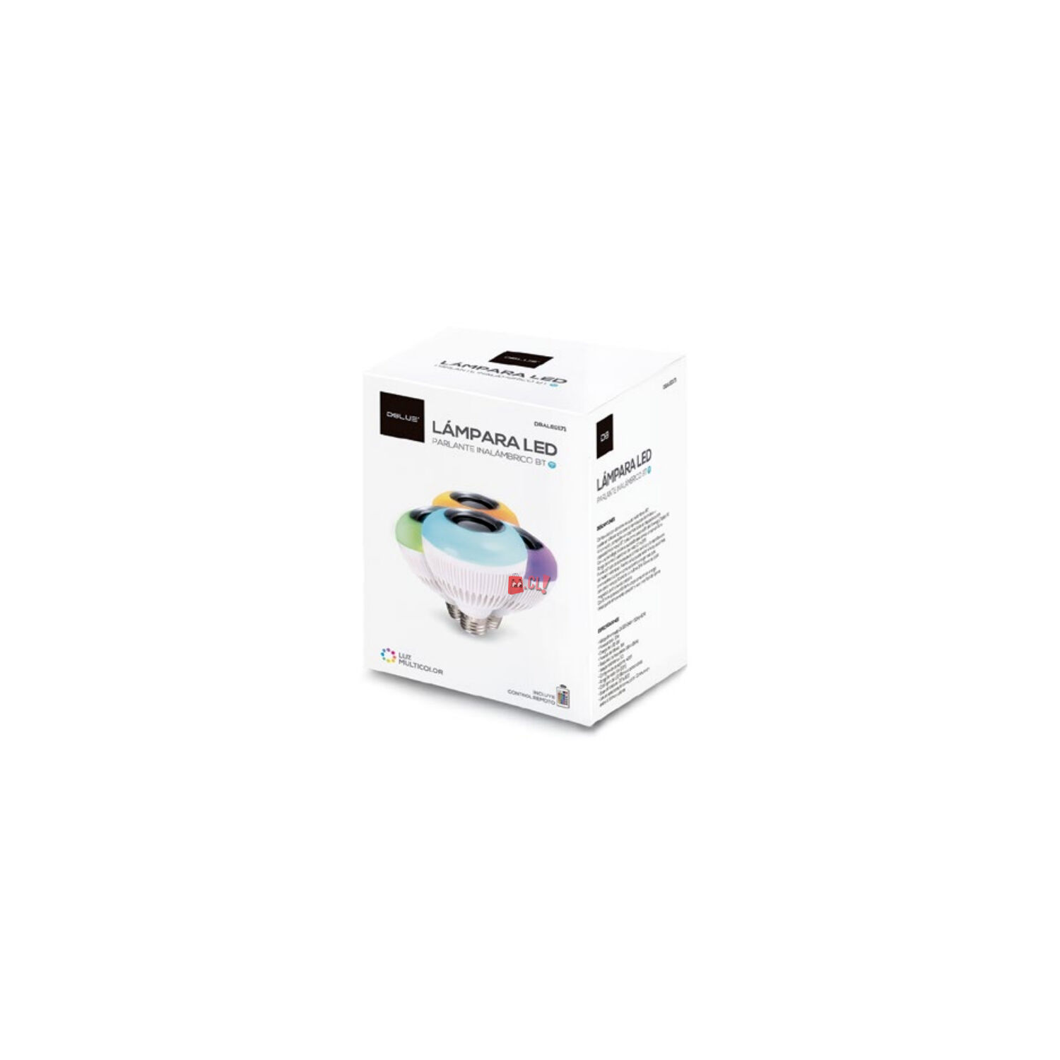 Ampolleta Led Con Parlante Bluetooth Y Control Remoto - Ps image number 3.0