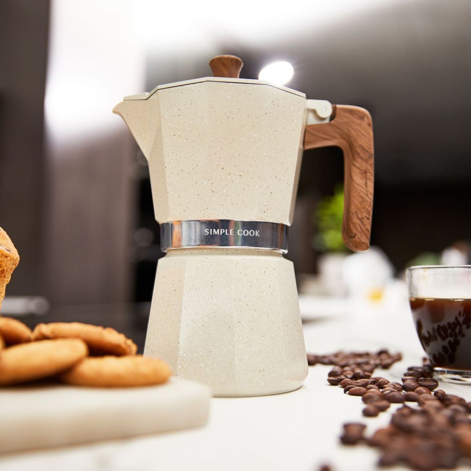 Cafetera Italiana Simple Cook Siena 9 Tazas image number 1.0
