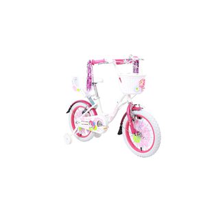 Bicicleta Totem Infantil Aro 16 Pretty Girl Color Blanco