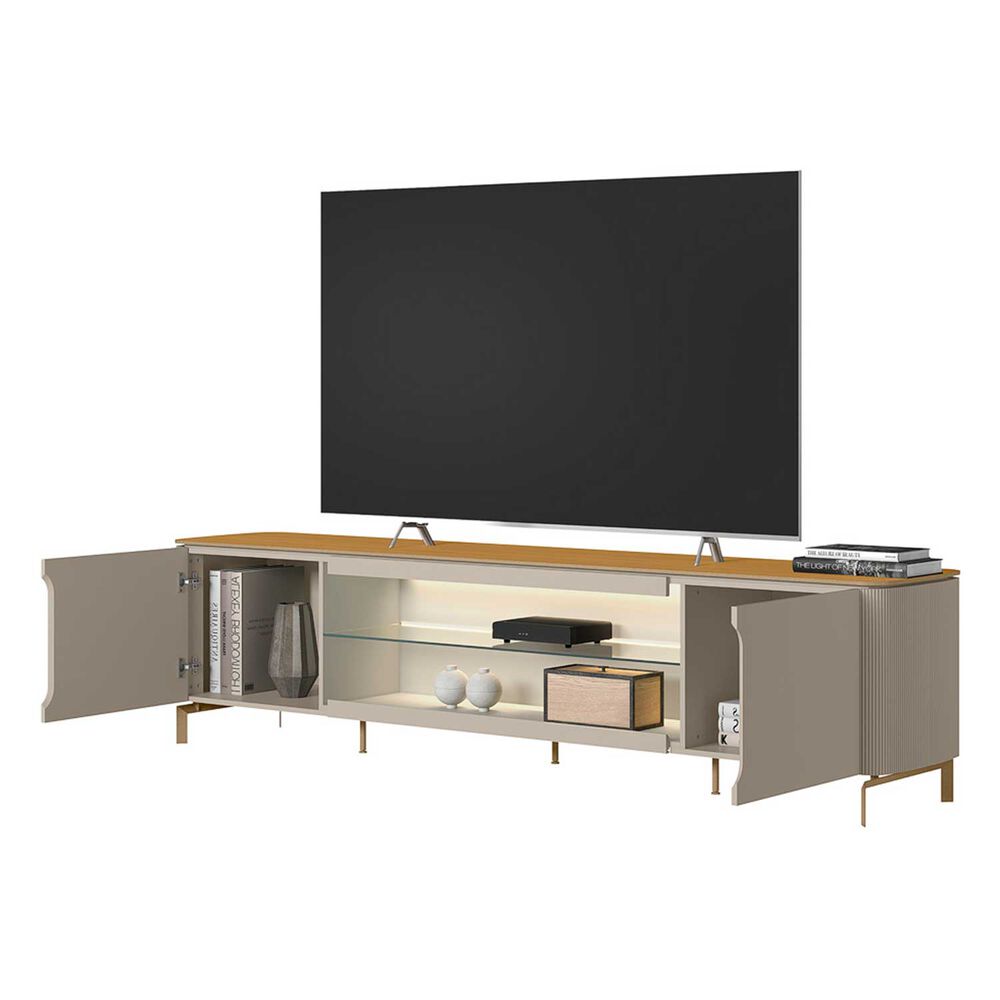 Rack Tv Montreux 85" 240x59x45 Con Luz Led image number 4.0