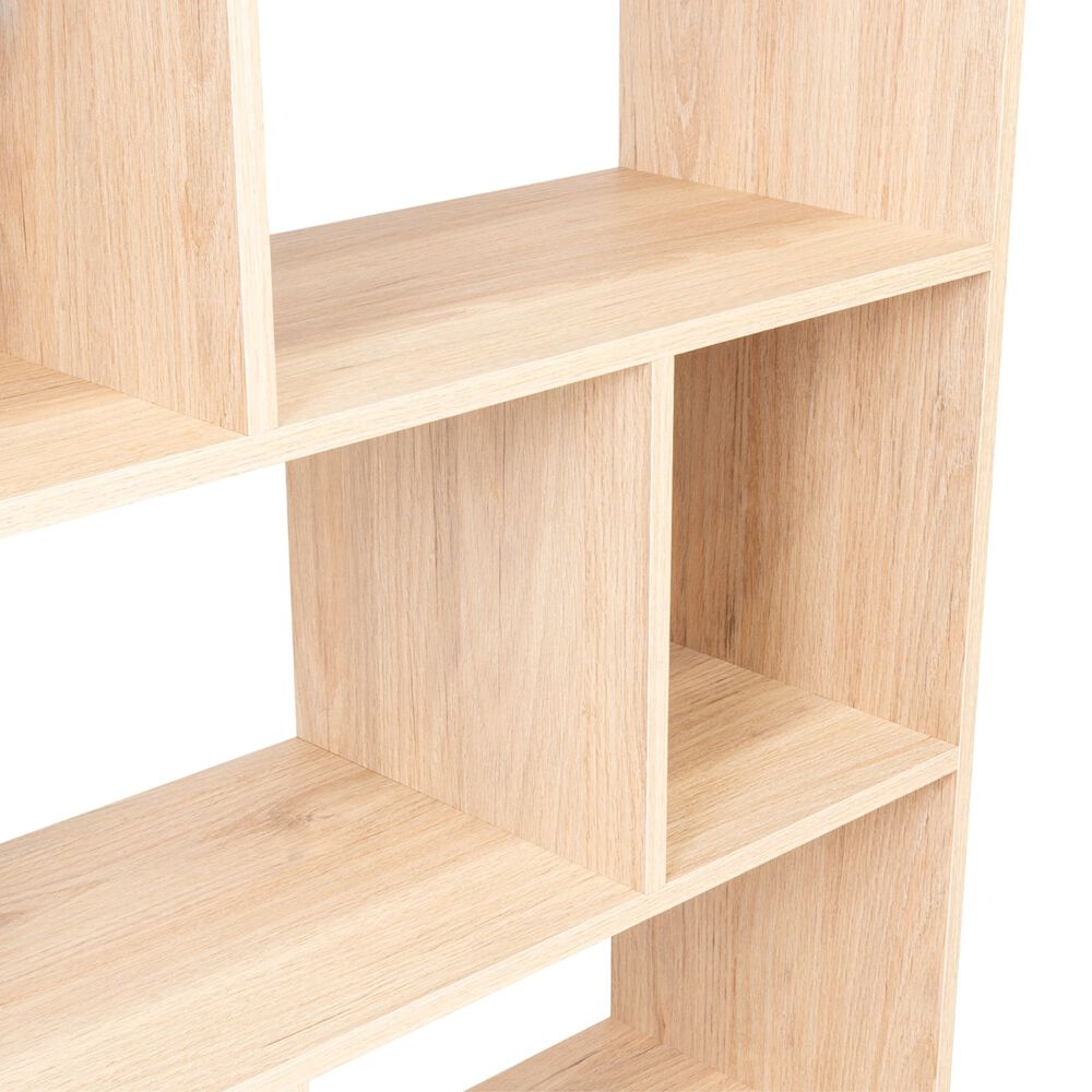 Mueble Biblioteca Organizadora 80,1x122,2x28,8 Cm Café Claro image number 6.0