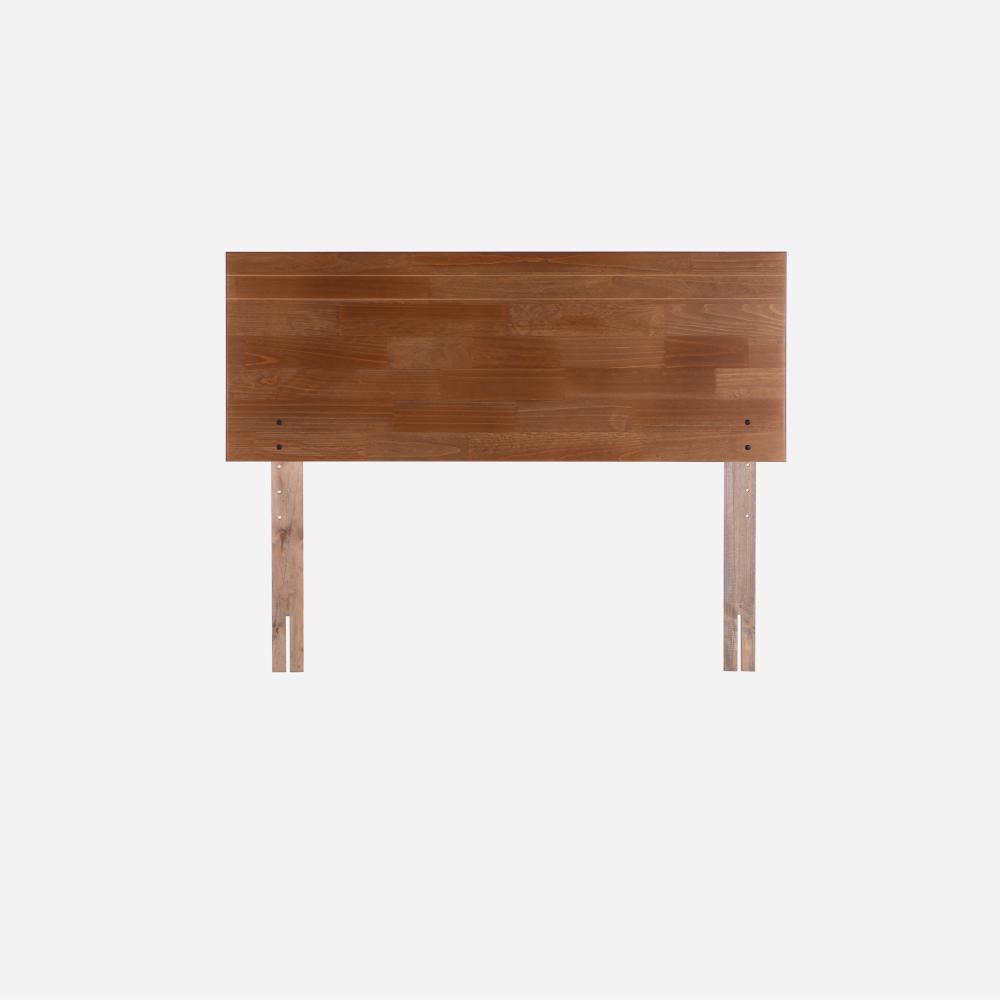 Cama Europea Rosen New Style 4 Plus / 2 Plazas / Base Normal + Respaldo Tabor Caramelo image number 2.0