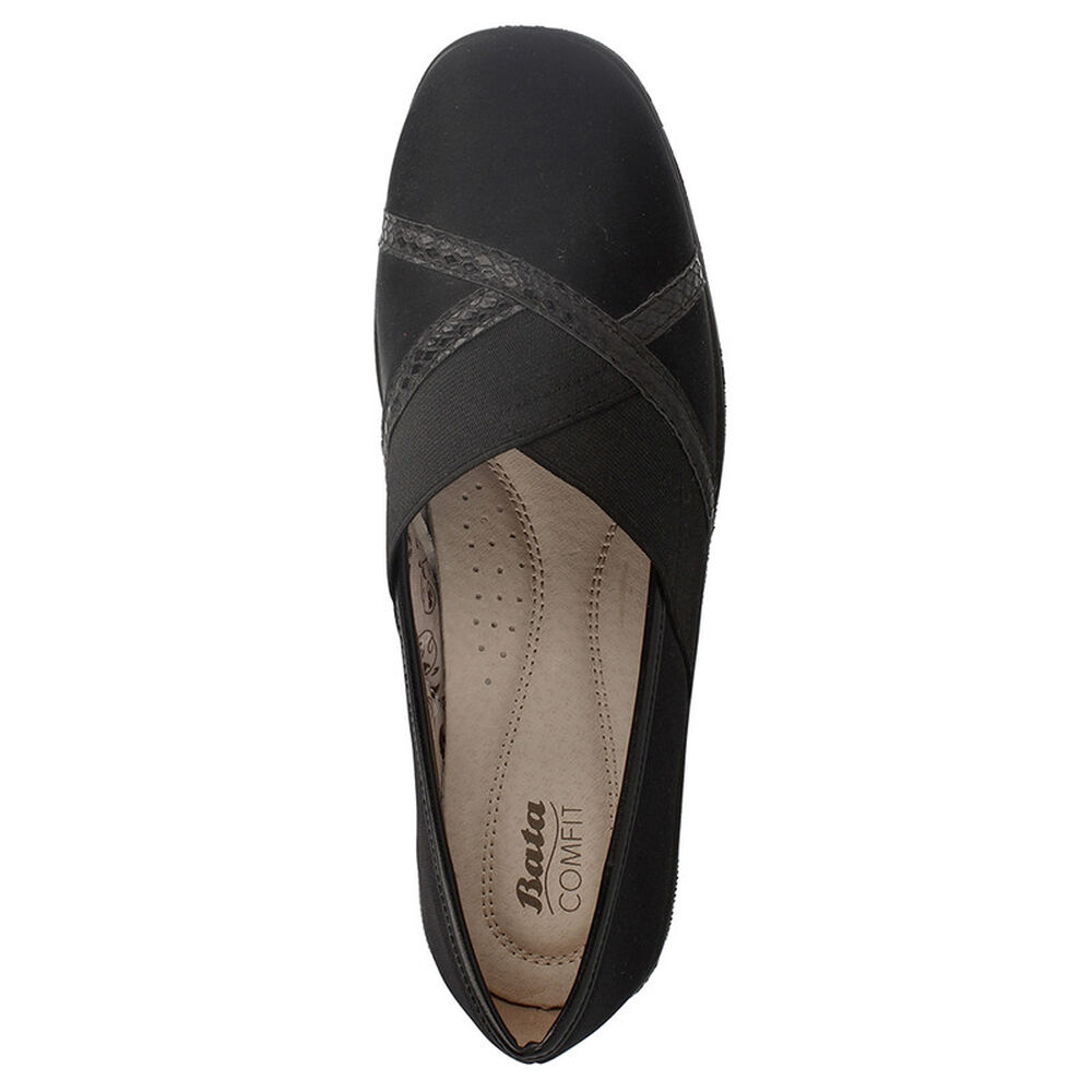 Mocasín Mujer Bata Newstar Negro image number 5.0