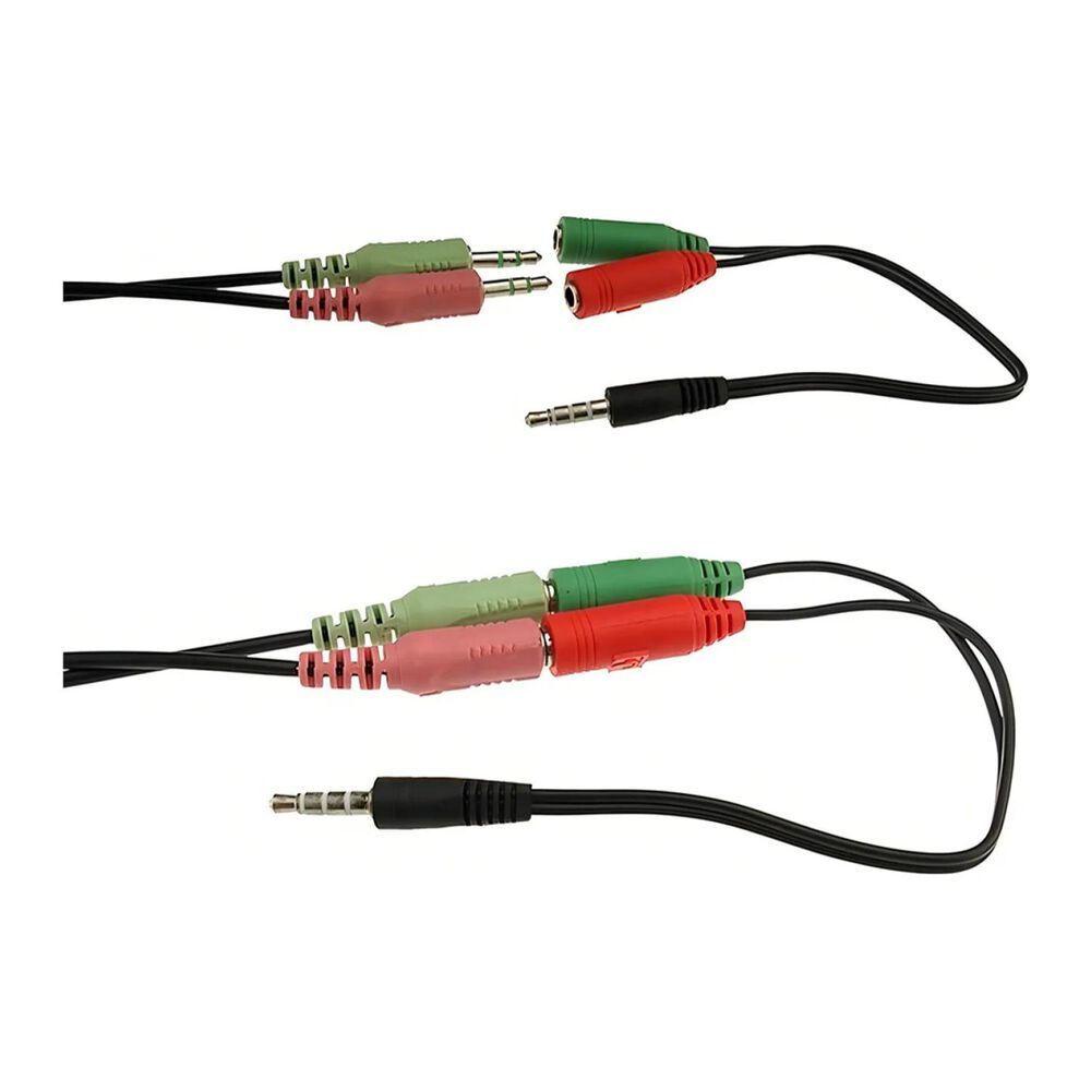 Adaptador De Audio 2 Jack Hembra A Jack 3.5 Macho image number 4.0