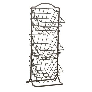 Organizador De Cocina 3 Niveles Met&aacute;lico