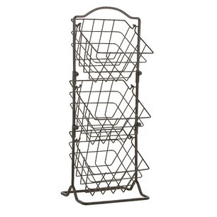 Organizador De Cocina 3 Niveles Met&aacute;lico