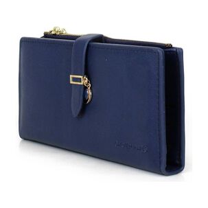 Billetera De Mujer Jolie Azul Carven