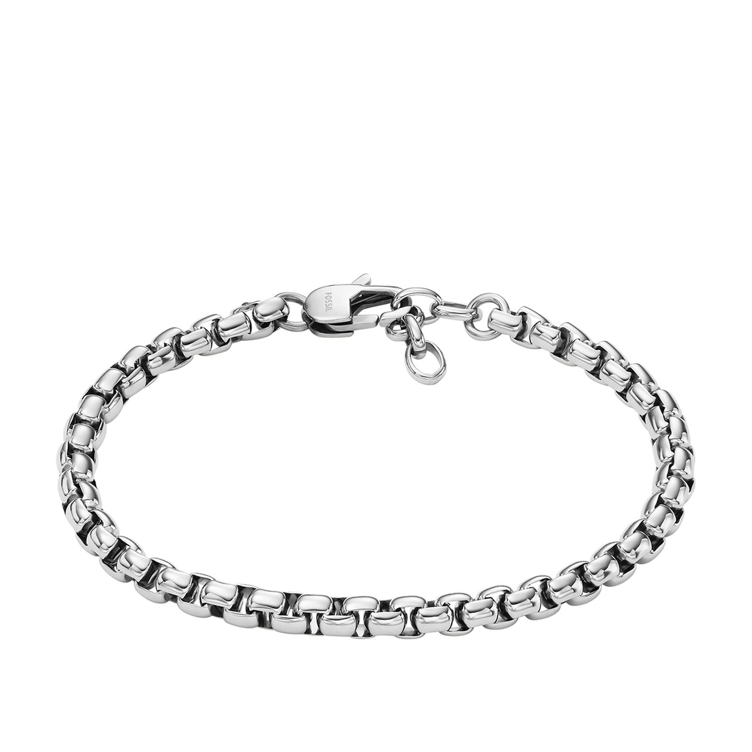 Pulsera Fossil Jf04562040 Plateado Unisex image number 0.0