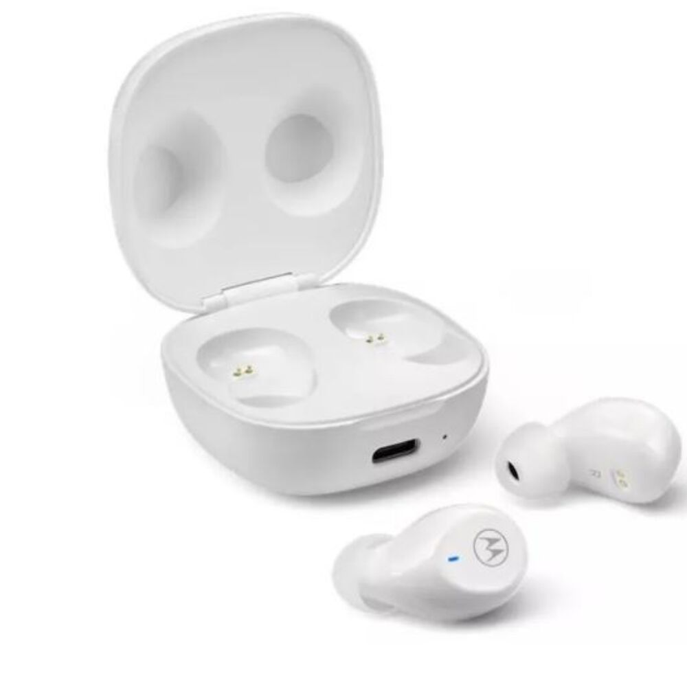Audifonos Bluetooth Tws Motorola Mod. Moto Buds 105 Blanco image number 0.0