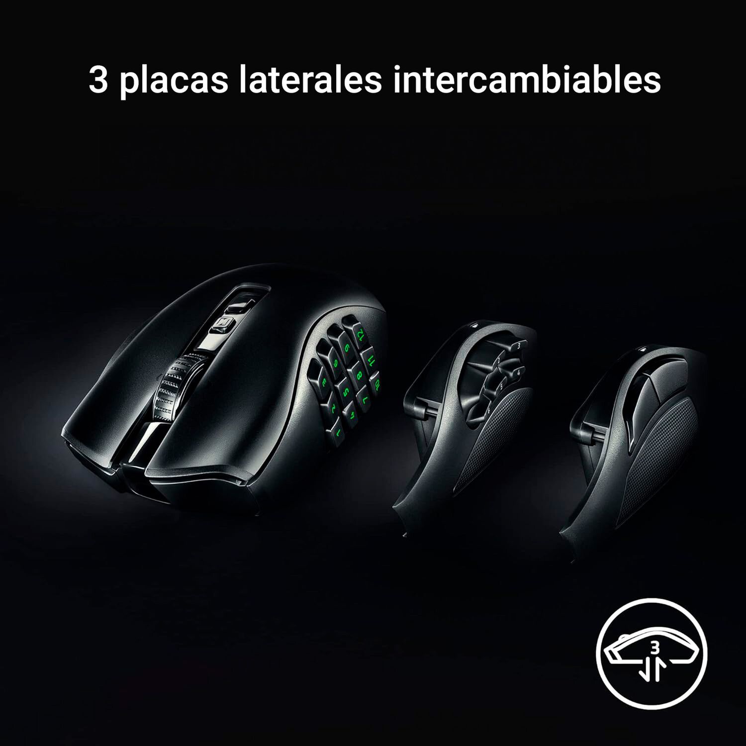 Mouse Gamer Razer Naga V2 Pro Inal&aacute;mbrico image number 6.0