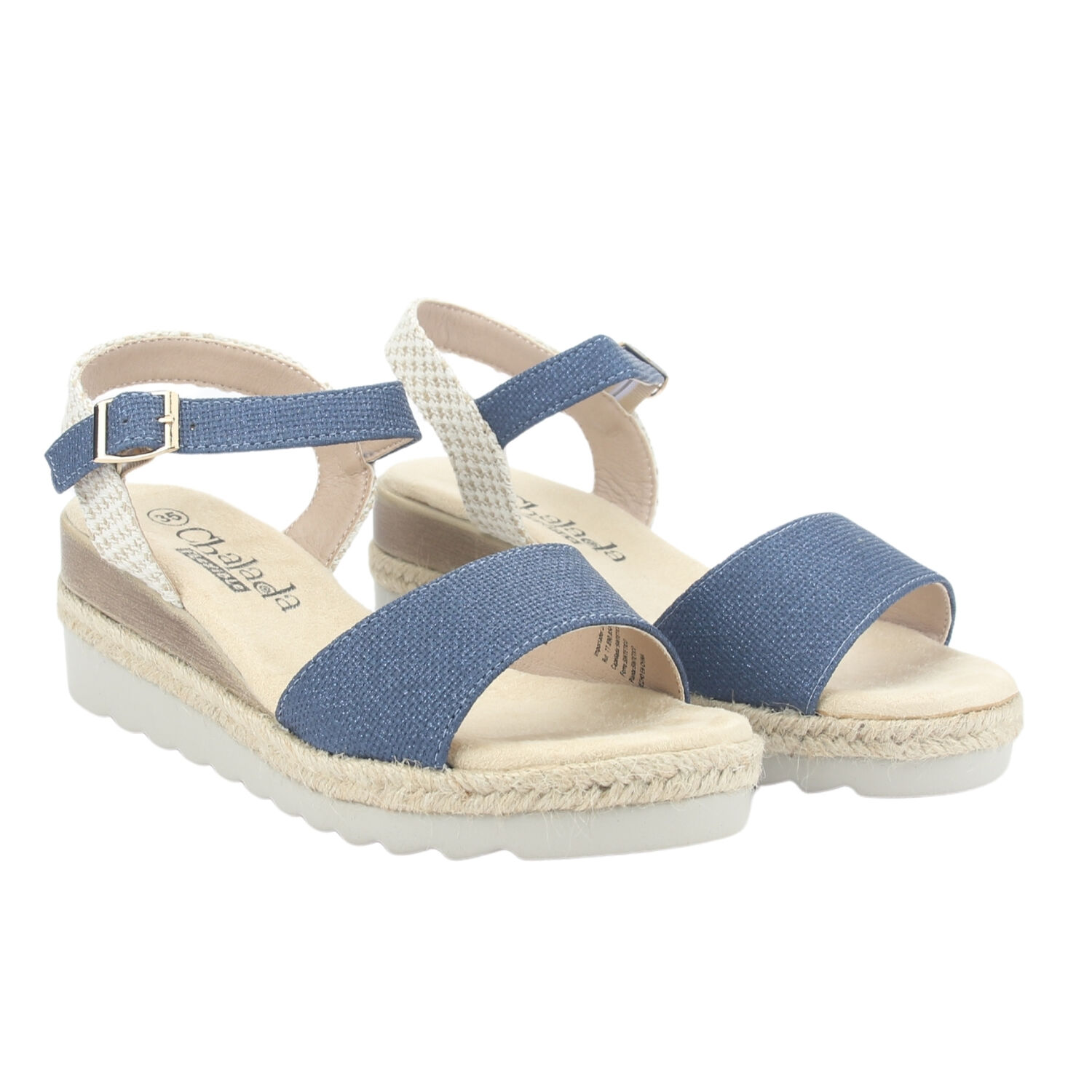 Sandalia Chalada Mujer Garda-1 Azul Casual image number 4.0