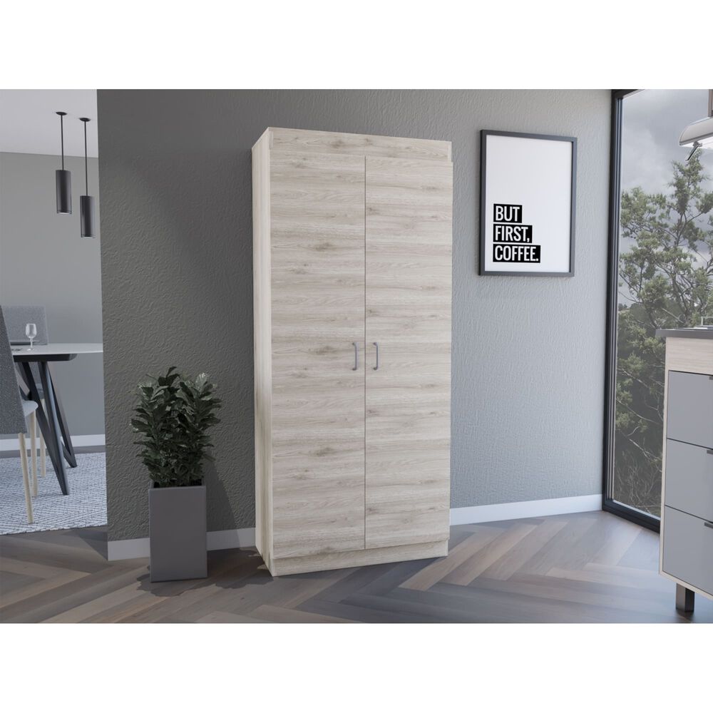 Mueble Alacena 2 Puertas Fm-012c - Caf&eacute; Claro image number 3.0