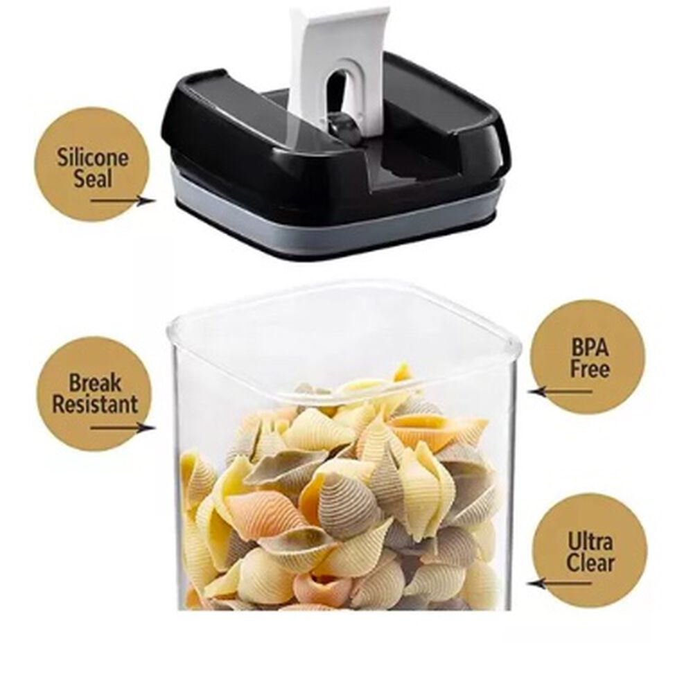 Set 6 Envases Herm&eacute;ticos Pl&aacute;sticos image number 1.0