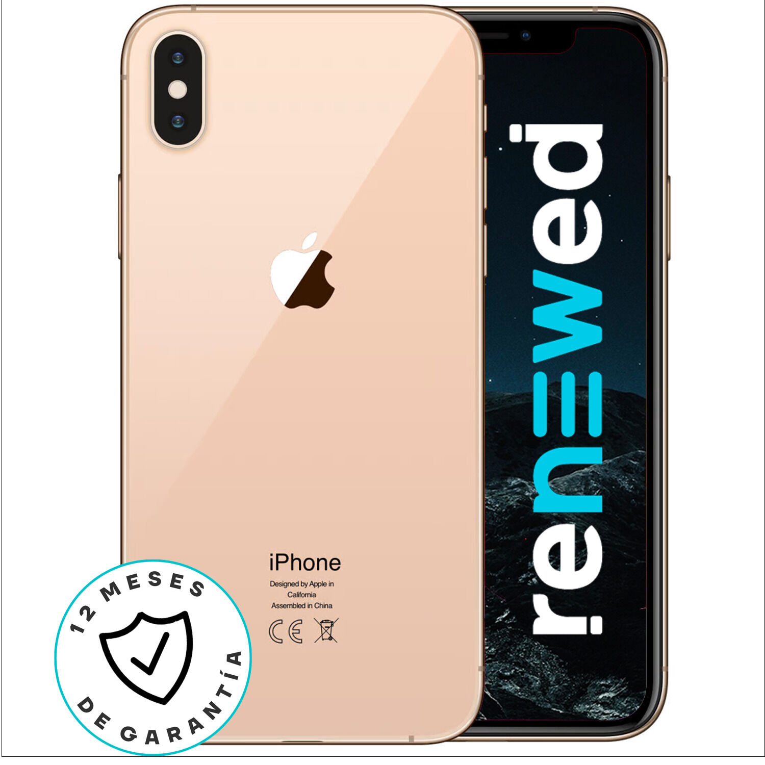 iPhone Xs Max 64 GB ゴールドSIMフリー【6310】 61V+elw4P5L.jpg_BO30,255,255,