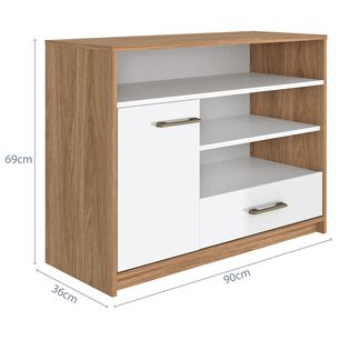 Rack Vekka Home Hera / 1 Puerta / 1 Caj&oacute;n