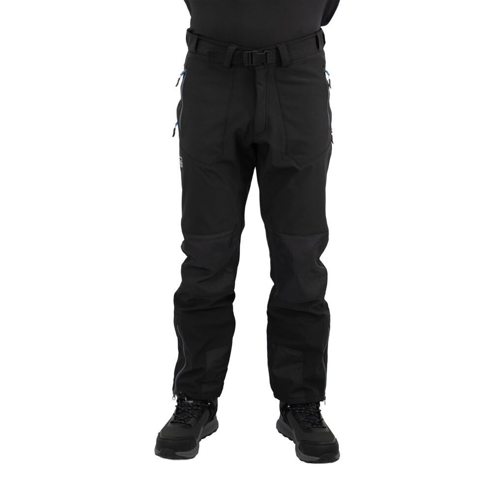 Pantalón Softshell Hw Wolverine Antiácido Negro/azul image number 0.0