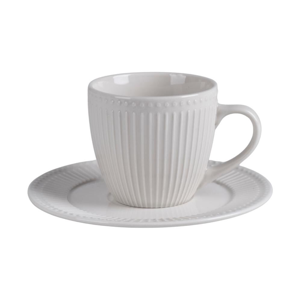 Set 6 Tazas Con Platillo Decorexpress Abbey image number 0.0
