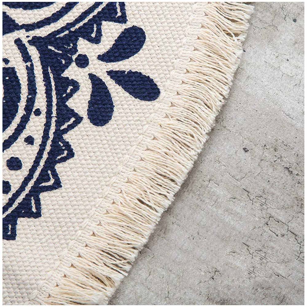 Alfombras Redondas Kilin Lino-algodon 120 Cm Mod02 image number 2.0