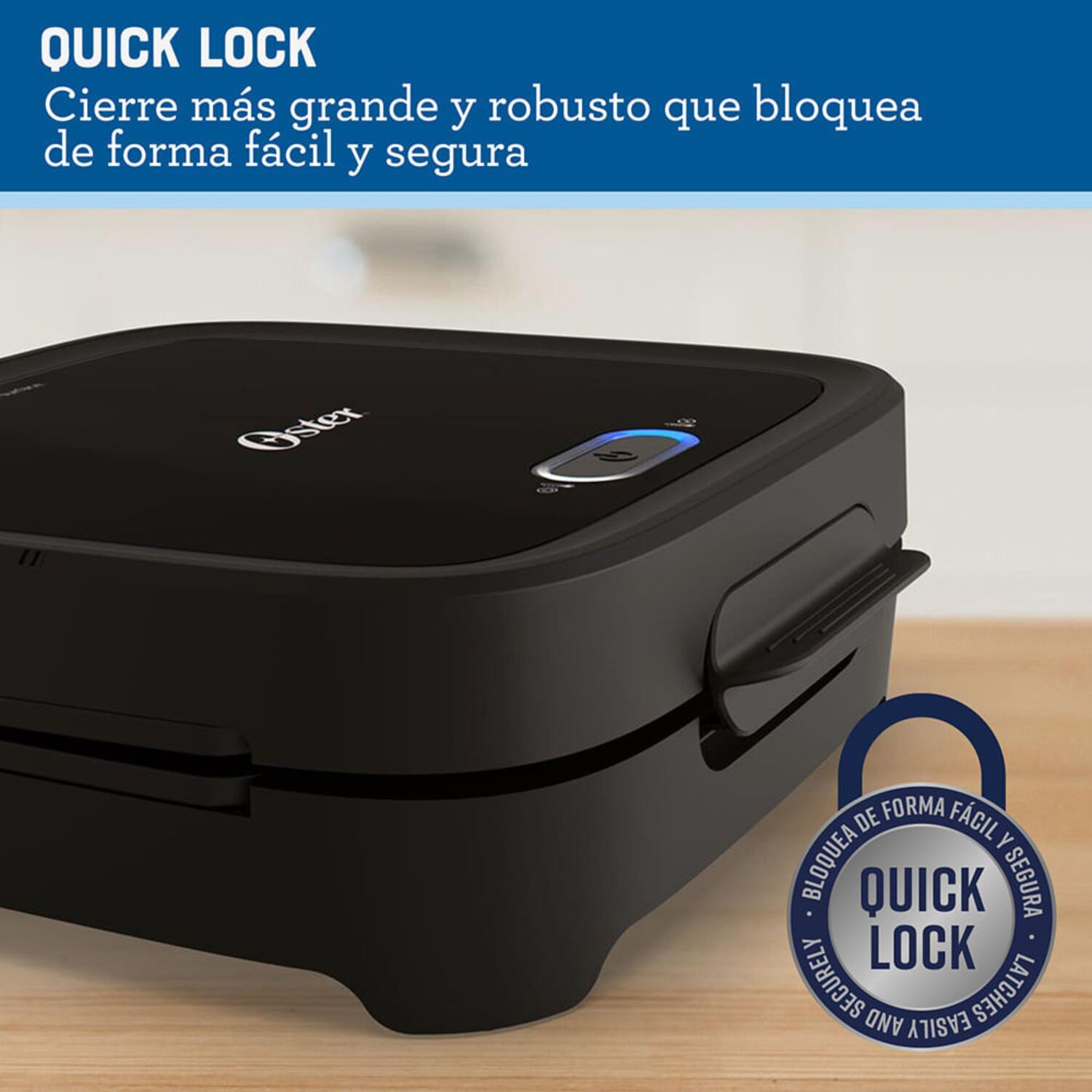 Sandwichera Oster Compacta Con Platos Hondos Ckstsm400 image number 8.0