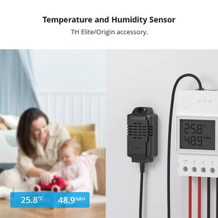 Sensor De Temperatura Y Humedad Sonoff Ths01 Para Sonoff Th