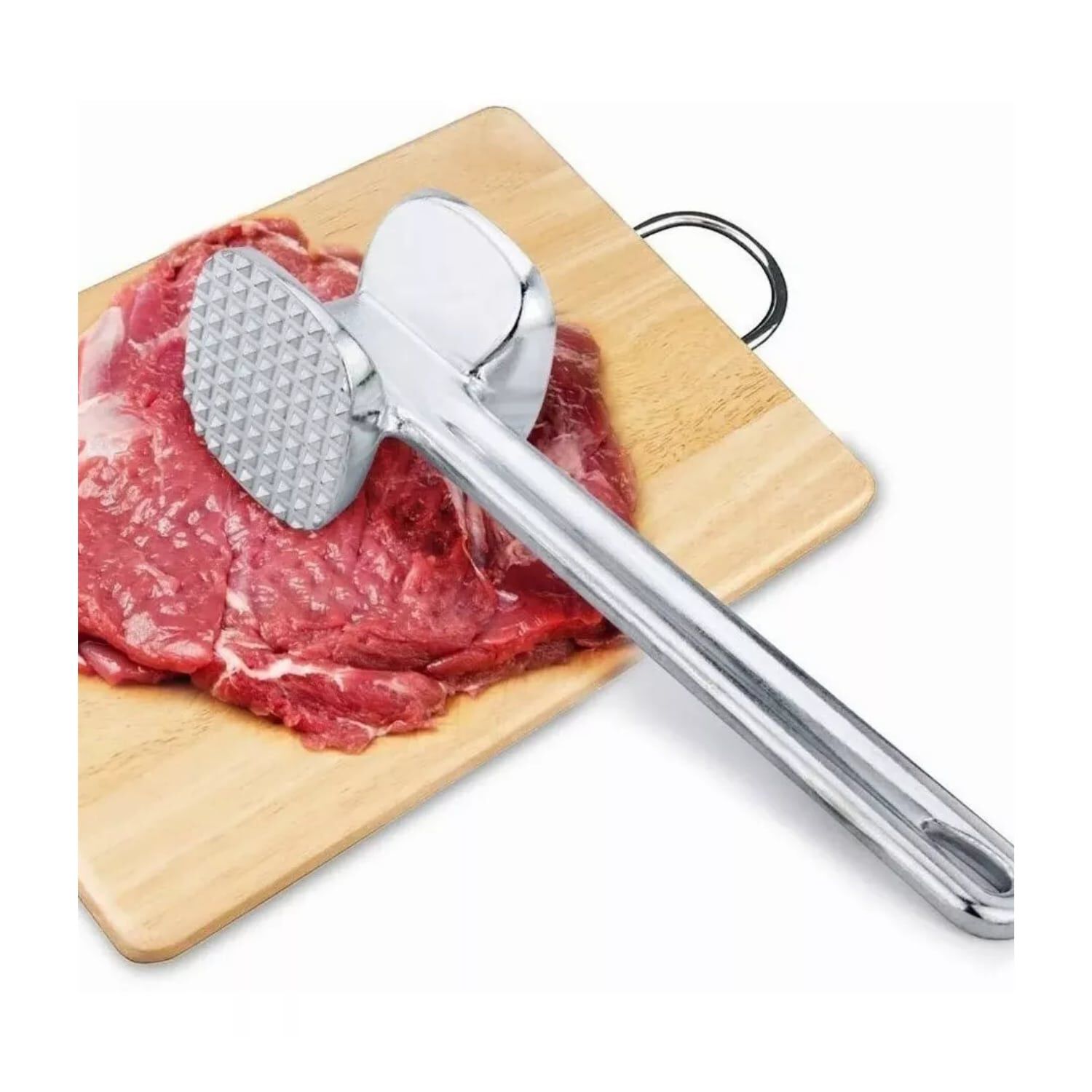 Martillo Ablandador De Carne 25cm Acero image number 3.0