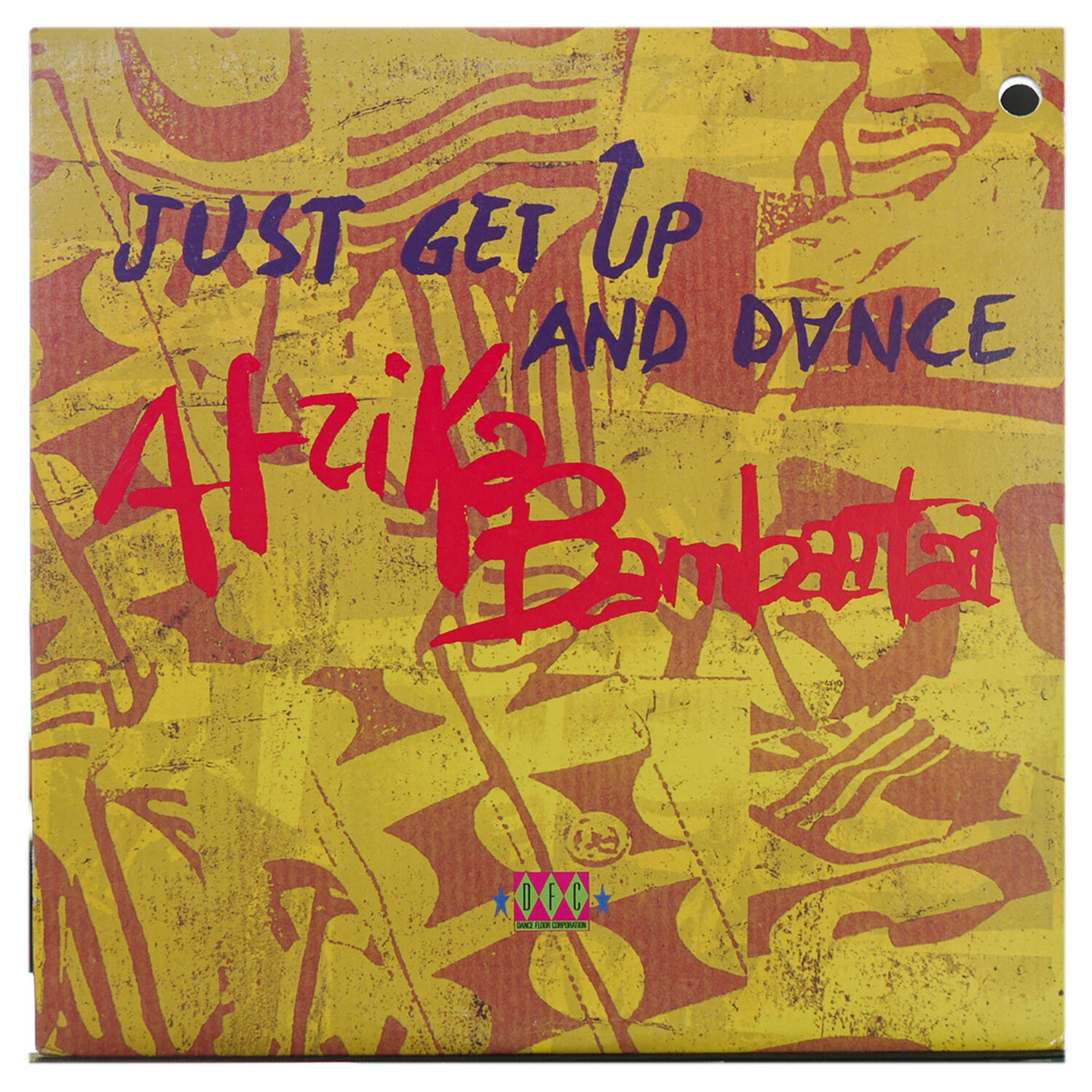 Afrika Bambaataa - Just Get Up & Dance | 12" Maxi Single Usado image number 0.0