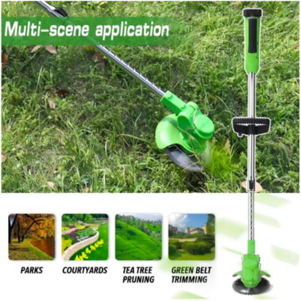 Cortadora De C&eacute;sped Inal&aacute;mbrica 21v + 2 Bater&iacute;as Y Acceso image number 4.0