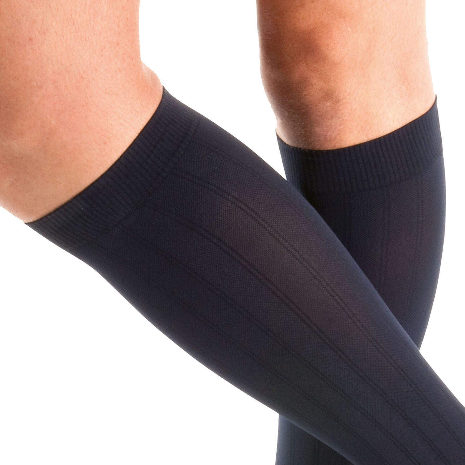 Calcetines De Compresi&oacute;n Mediven Para Hombre Clase 1, Azul Talla Iii-medi image number 1.0