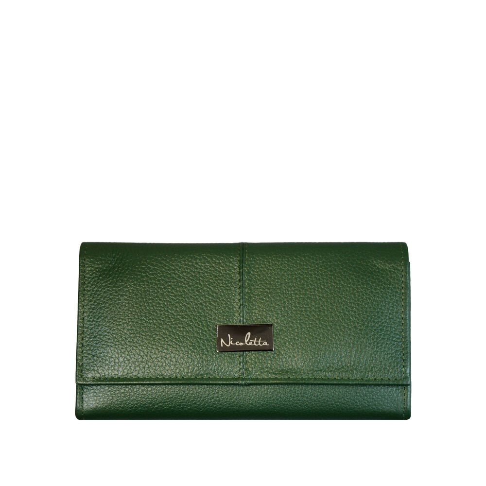 Billetera Mujer Madison Nicoletta 100% Cuero Genuino image number 0.0