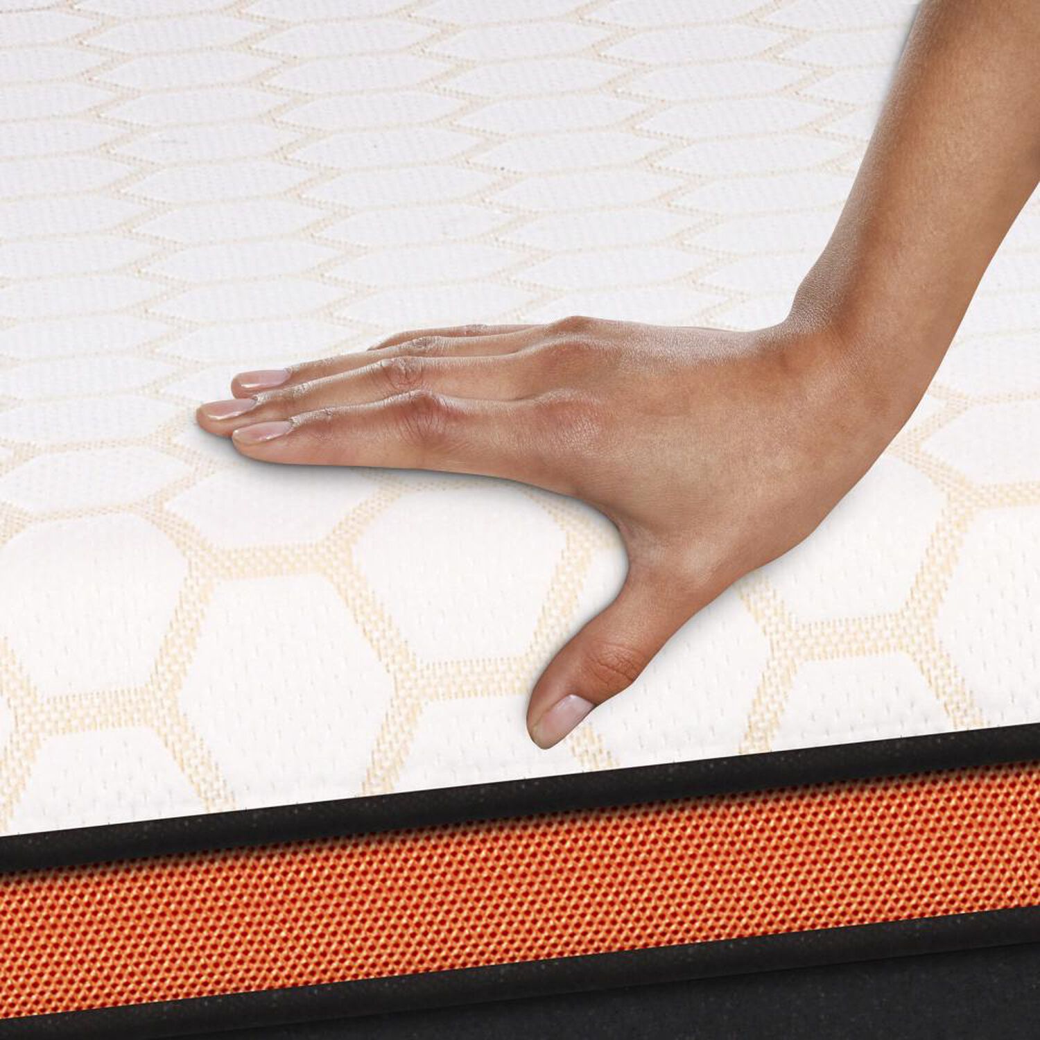 Cama Europea Cic Beecomfort / 2 Plazas / Base Dividida + Respaldo image number 3.0