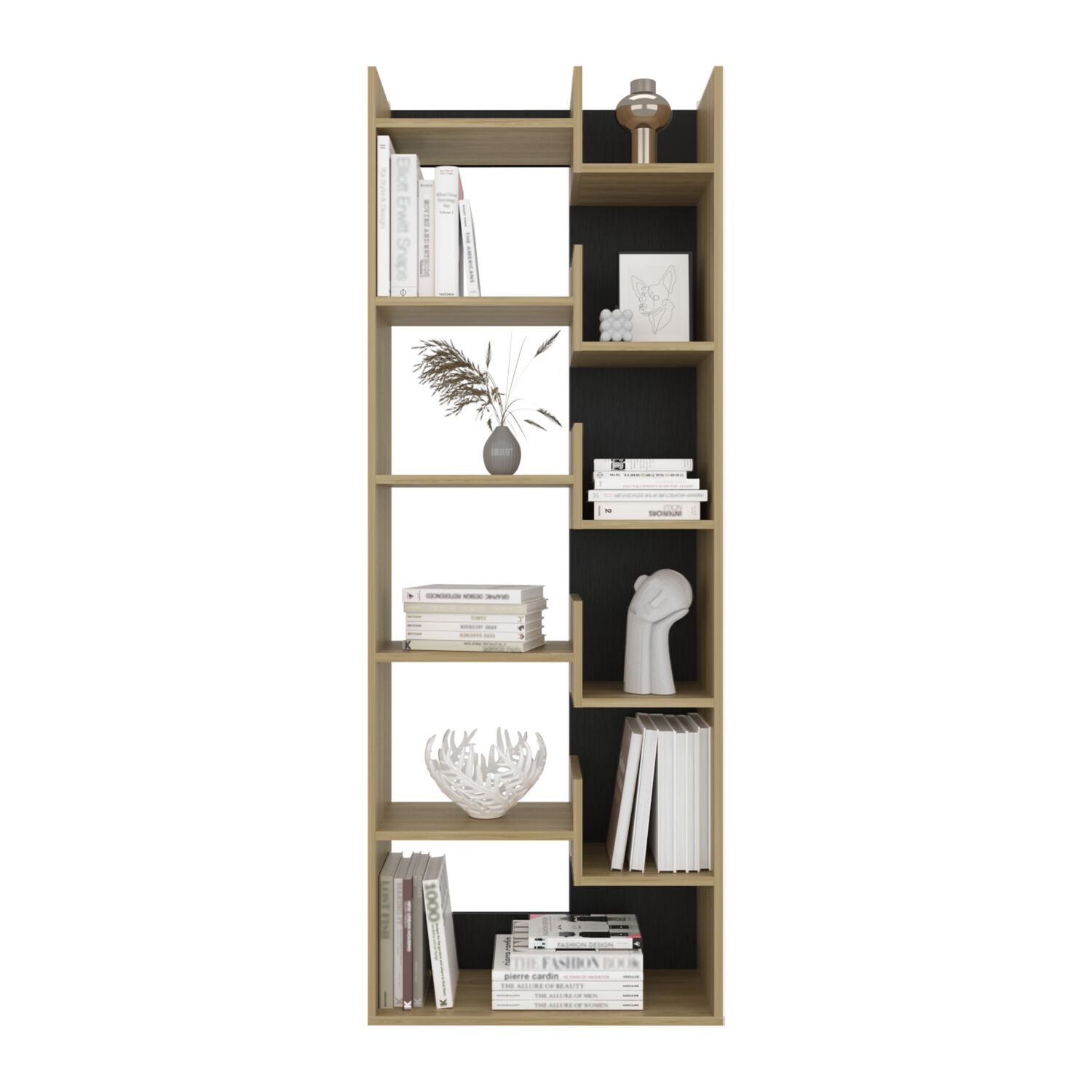 Biblioteca 6 Niveles 162x60.1x25.2 Cm image number 1.0