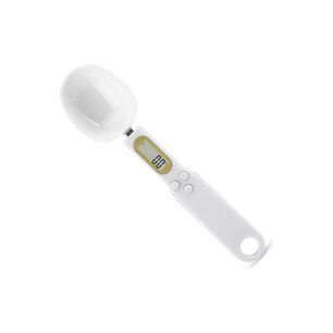 Cuchara Pesa Gramera Electrocnica Medidora De Cocina Capacidad M&aacute;xima 500 G Color Blanco