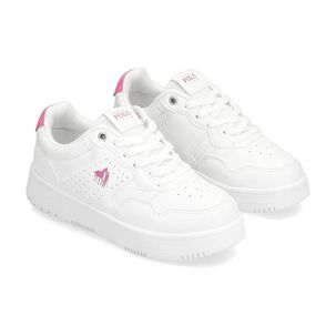 Zapatilla Infantil Niña The King's Polo Club White