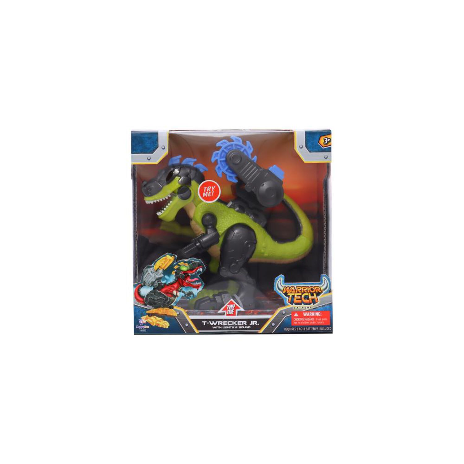 Dinosaurio Con Luz Y Sonido (pilas Incluidas) Happyline image number 7.0