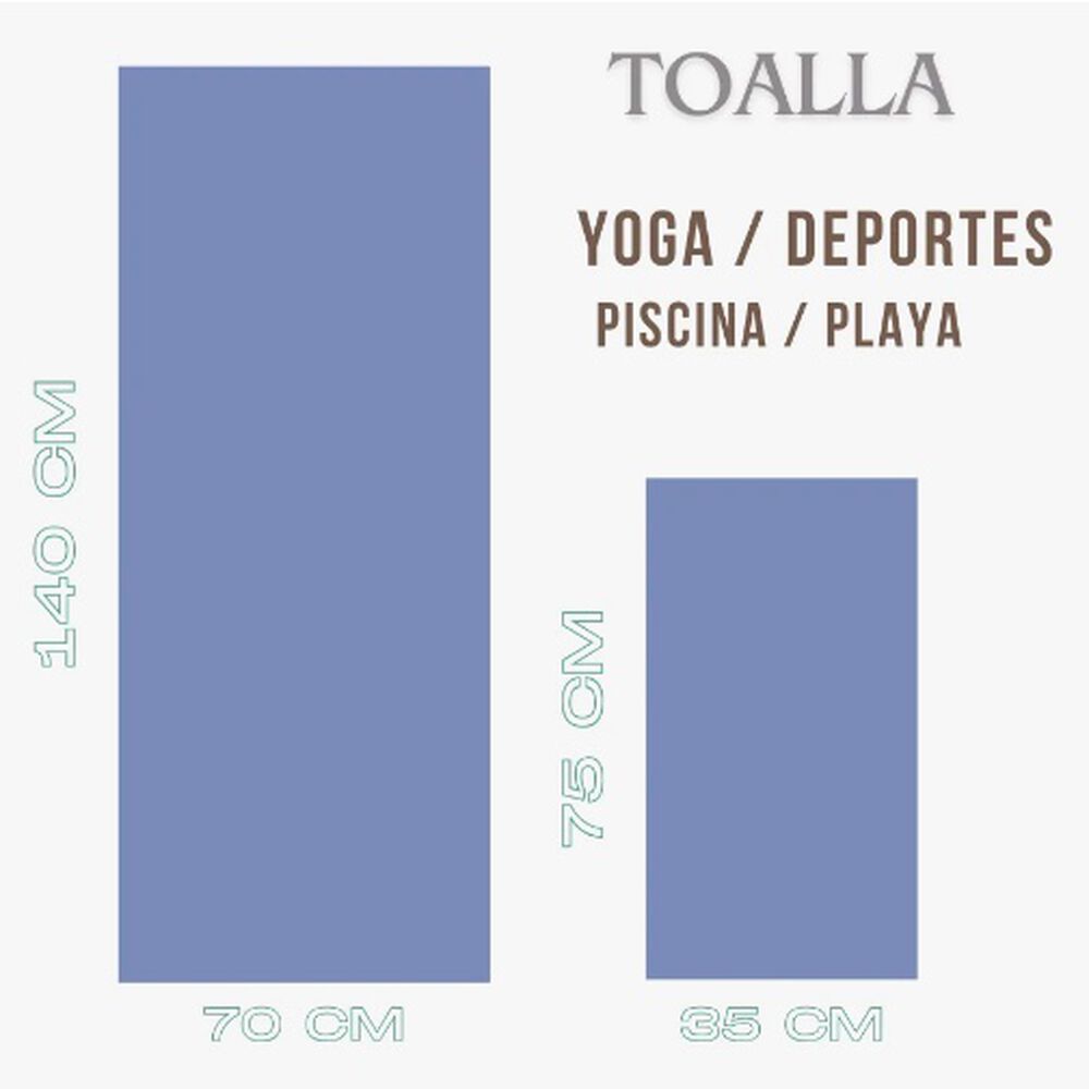 Pack 2 Toallas Microfibra Caf&eacute; image number 1.0