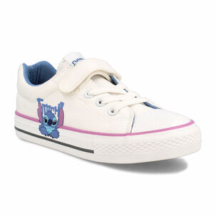 Zapatilla Niña Bubblegummers Stitch Blanco