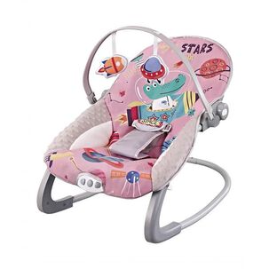Silla Nido Bouncer Dino Pink