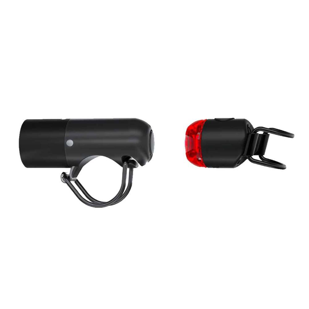 Luz Para Bicicleta Plugger Twinpack Black image number 1.0