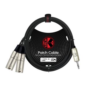 Cable Y Mini Plug-2xlr Macho 3m Y-370pr-3 Kirlin
