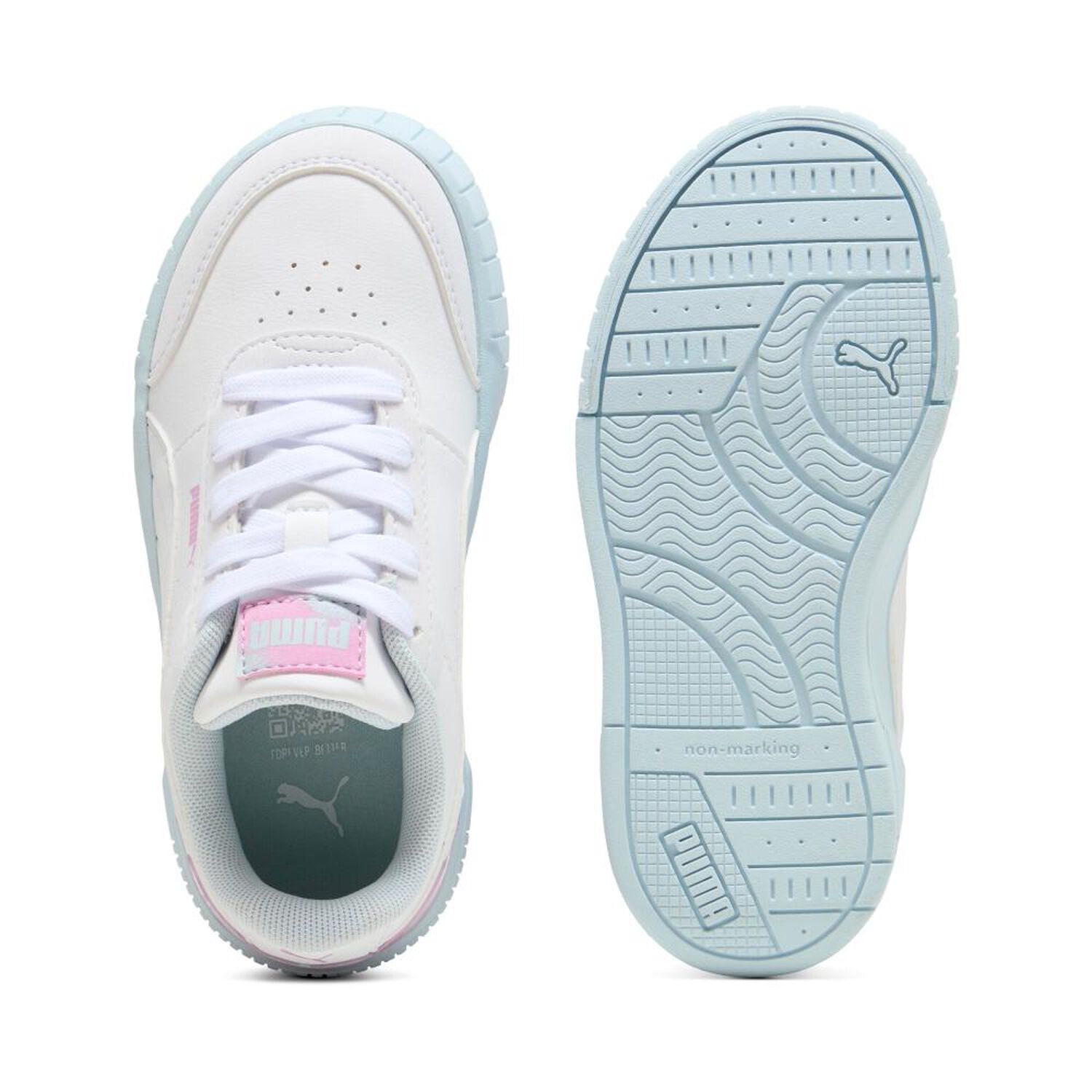 Zapatilla Urbana Ni&ntilde;a Puma Carina Mia Faded Glow Ps Blanco image number 3.0