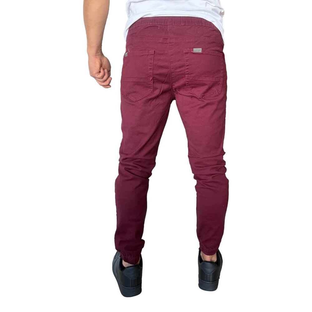 Jogger Mosaico Pantal&oacute;n Slim Fit Elasticado Colores image number 21.0
