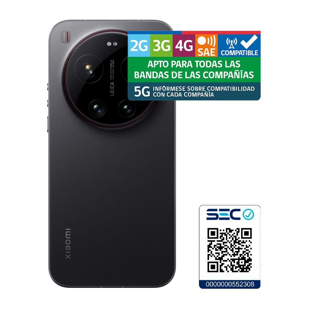 Smartphone Xiaomi 17 Ultra / 5G / 512 GB / Negro / Liberado + Photography Kit Pro image number 10.0