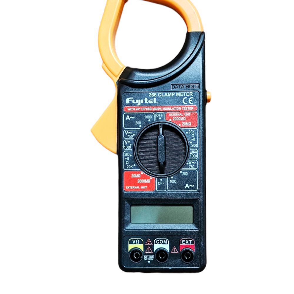 Multitester Amperímetro Profesional Fujitel Con Funda Dt-266 image number 2.0