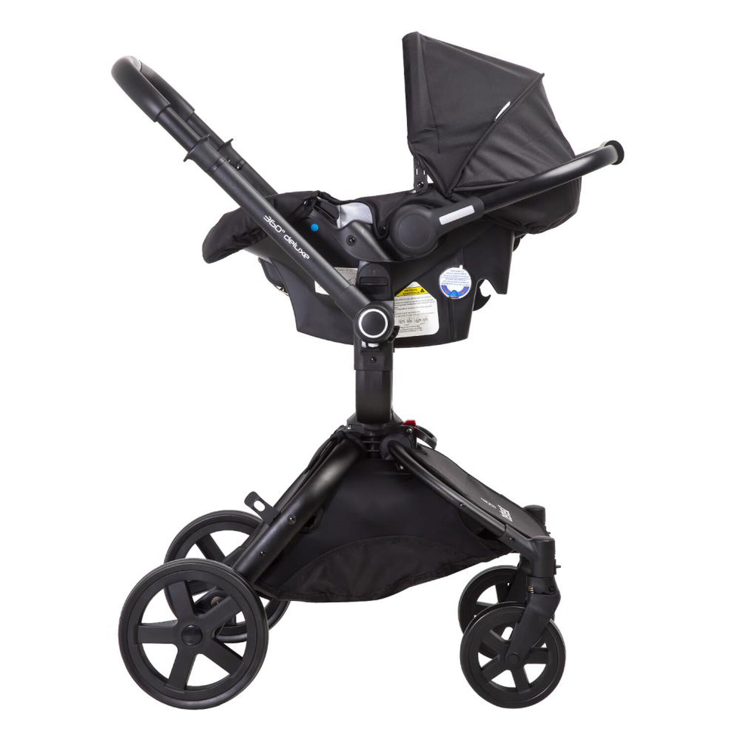 Coche Cuna Travel System Bebesit Deluxe 360&deg; Sx Negro image number 4.0