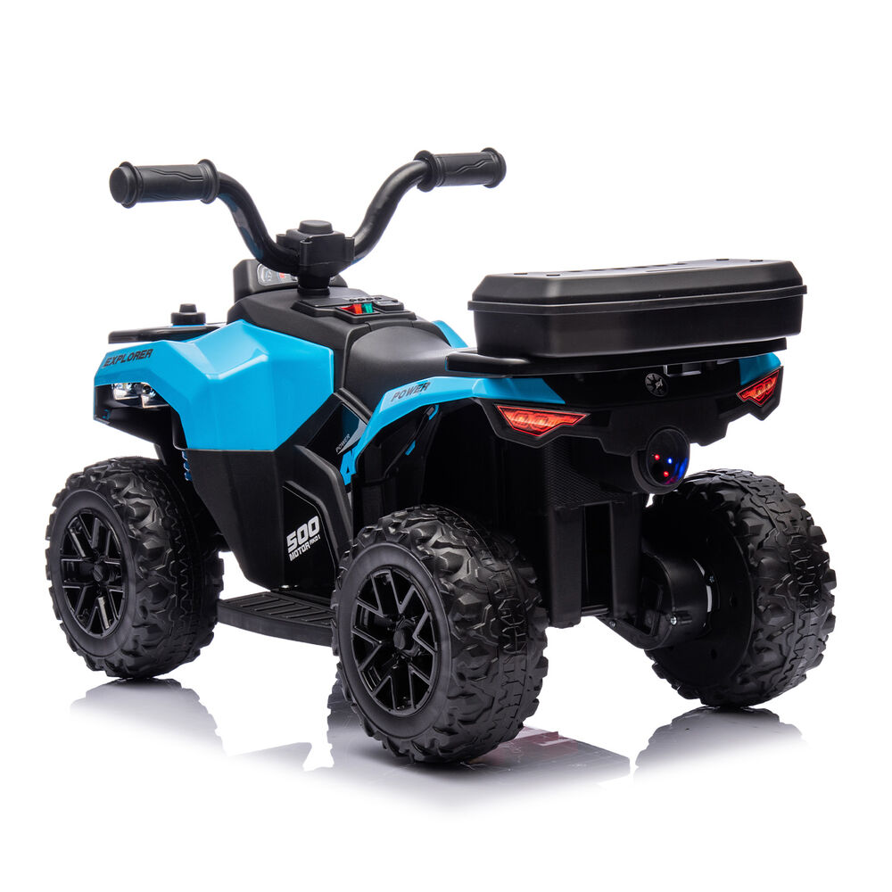 Cuatrimoto A Batería Quad Sx Azul Bebesit image number 6.0