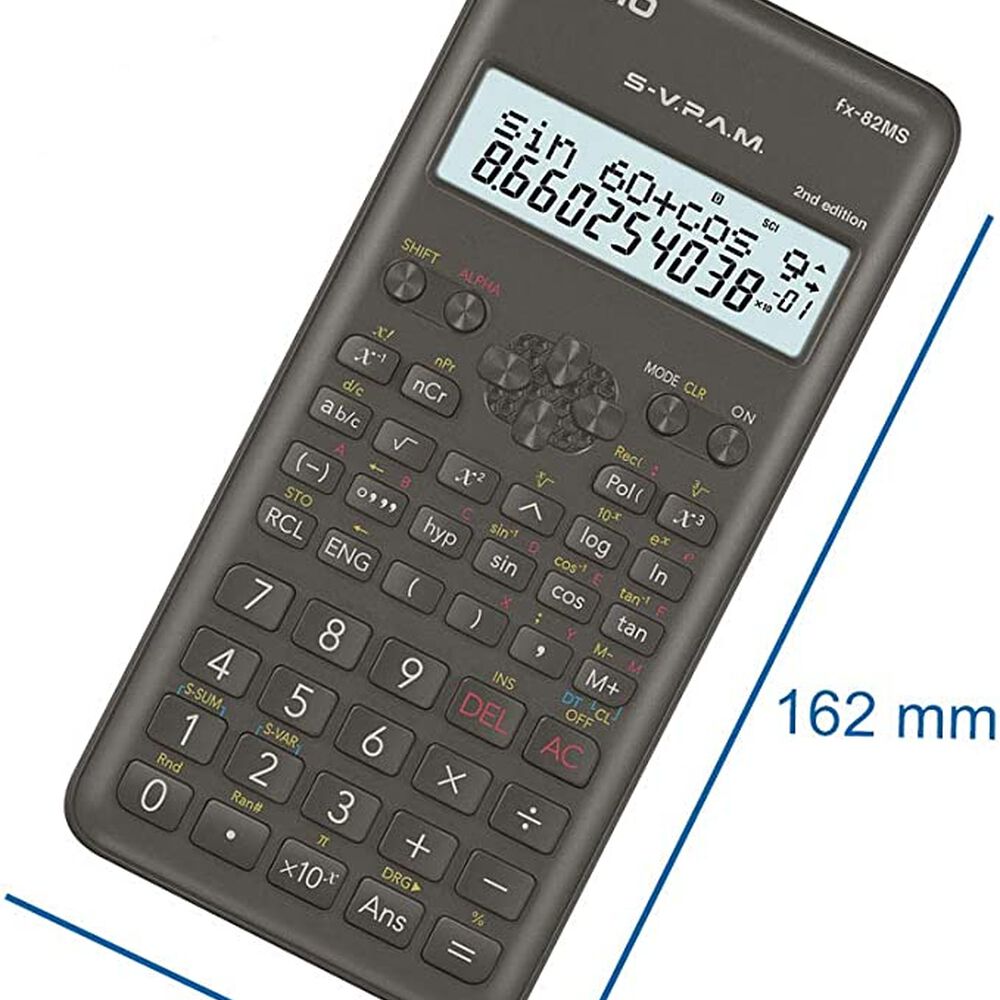 Calculadora Científica Casio Fx-82ms Vers. Ii 240 Funciones image number 4.0