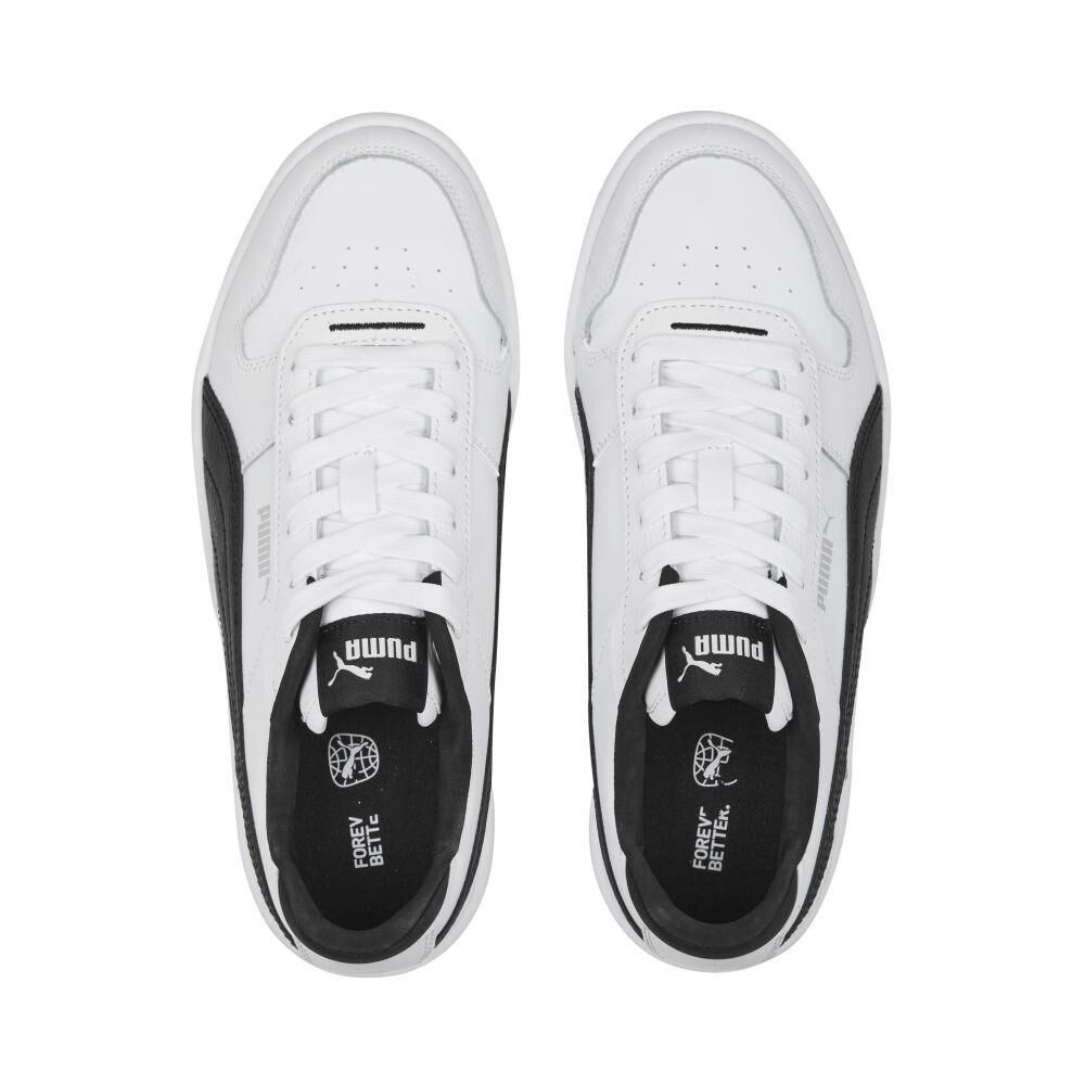 Zapatilla Urbana Mujer Puma Carina Street Blanco/negro image number 2.0