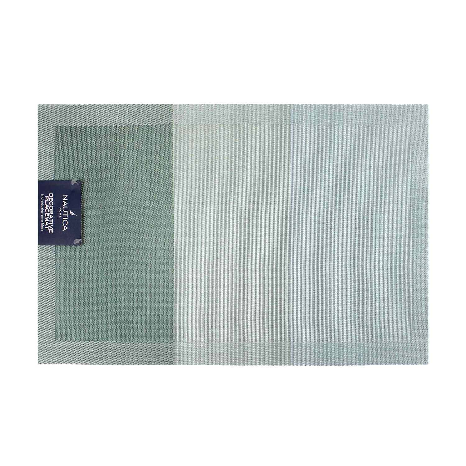 Pack 2 Individuales De Mesa Nautica Home 45x30cm Degrade Verde image number 1.0