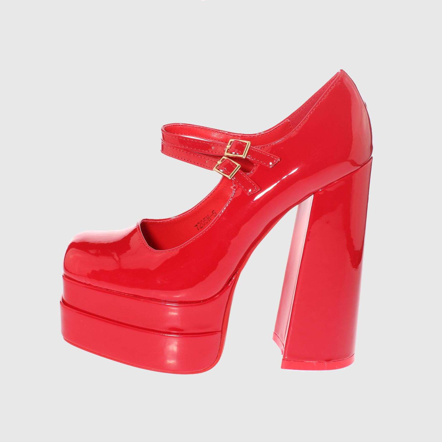 Zapato Terraplen Rojo Andarina Art. 57205h5red image number 1.0