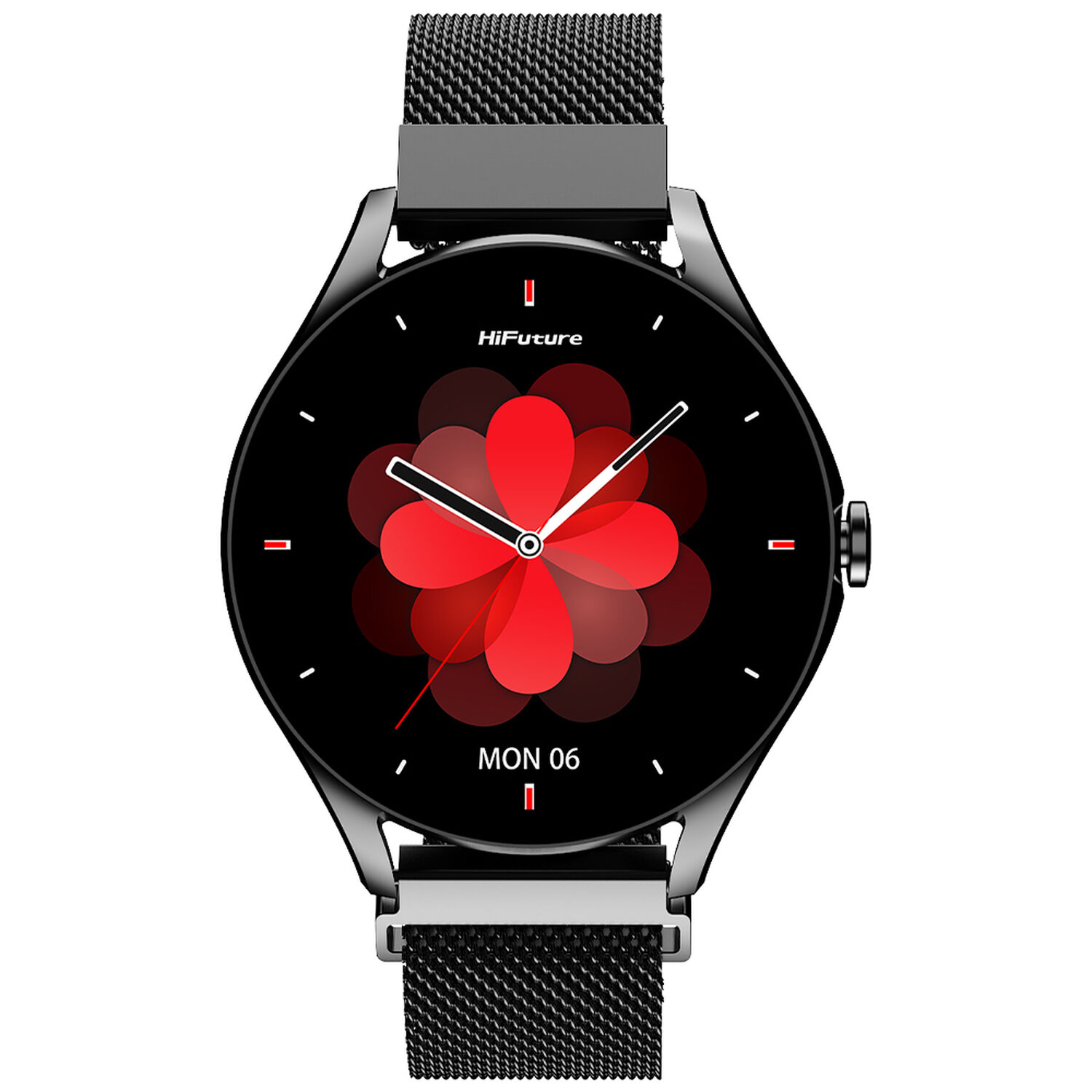 Smartwatch Aura 2 Met&aacute;lico Negro Waterproof 33 Mm Amoled image number 1.0